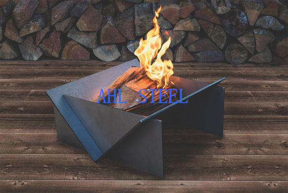 Corten Steel插入Firepit