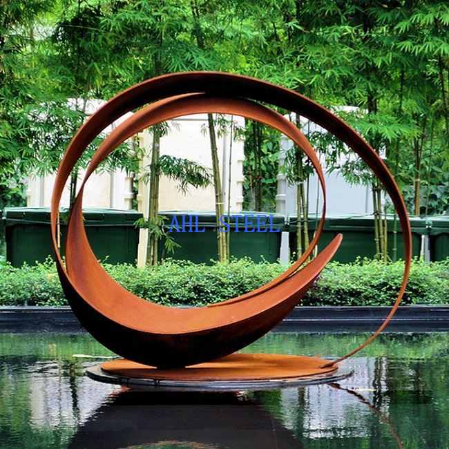 Corten Metal Sculpture 01