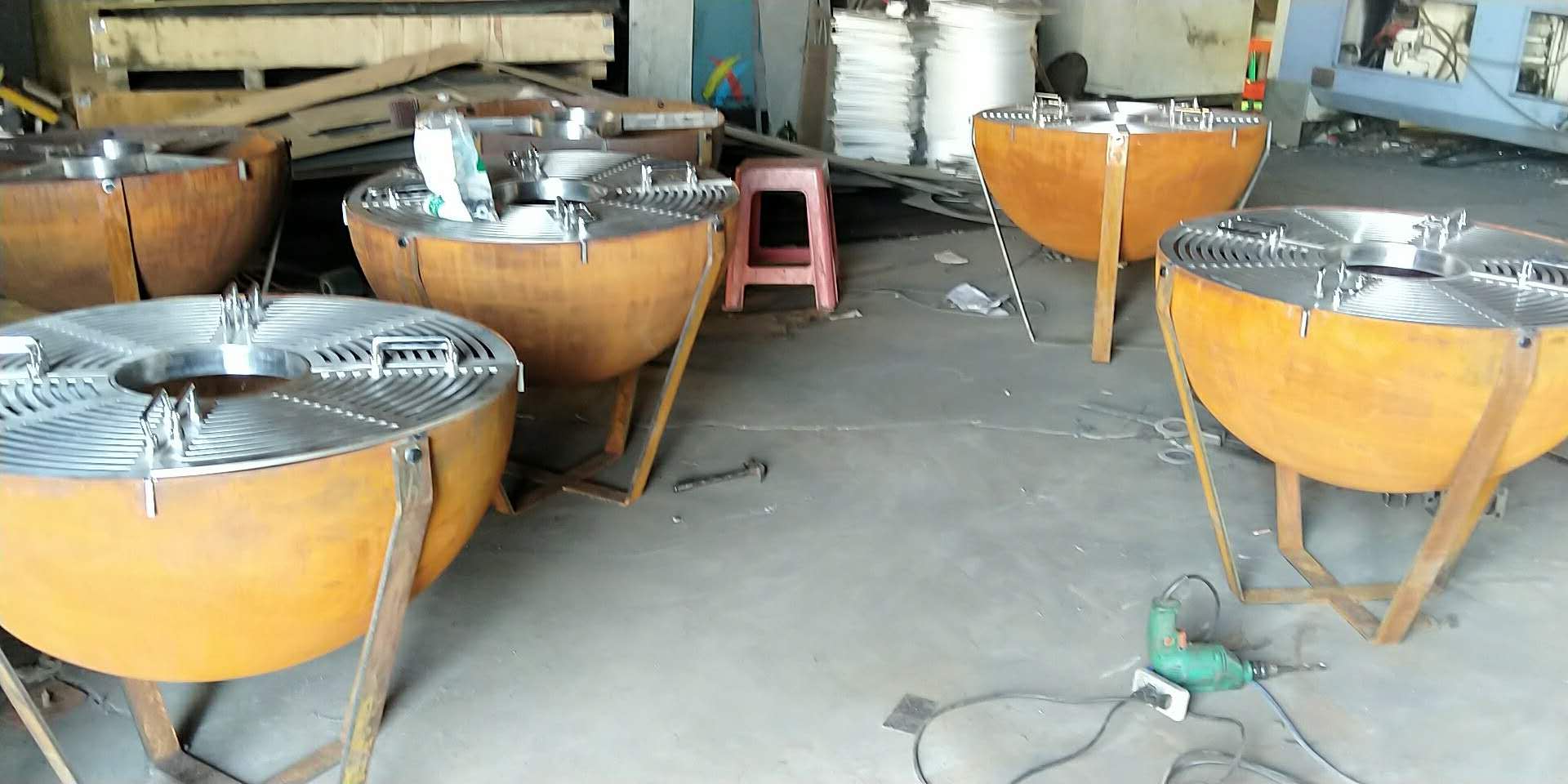 可移植核心钢板BBQ推送工具