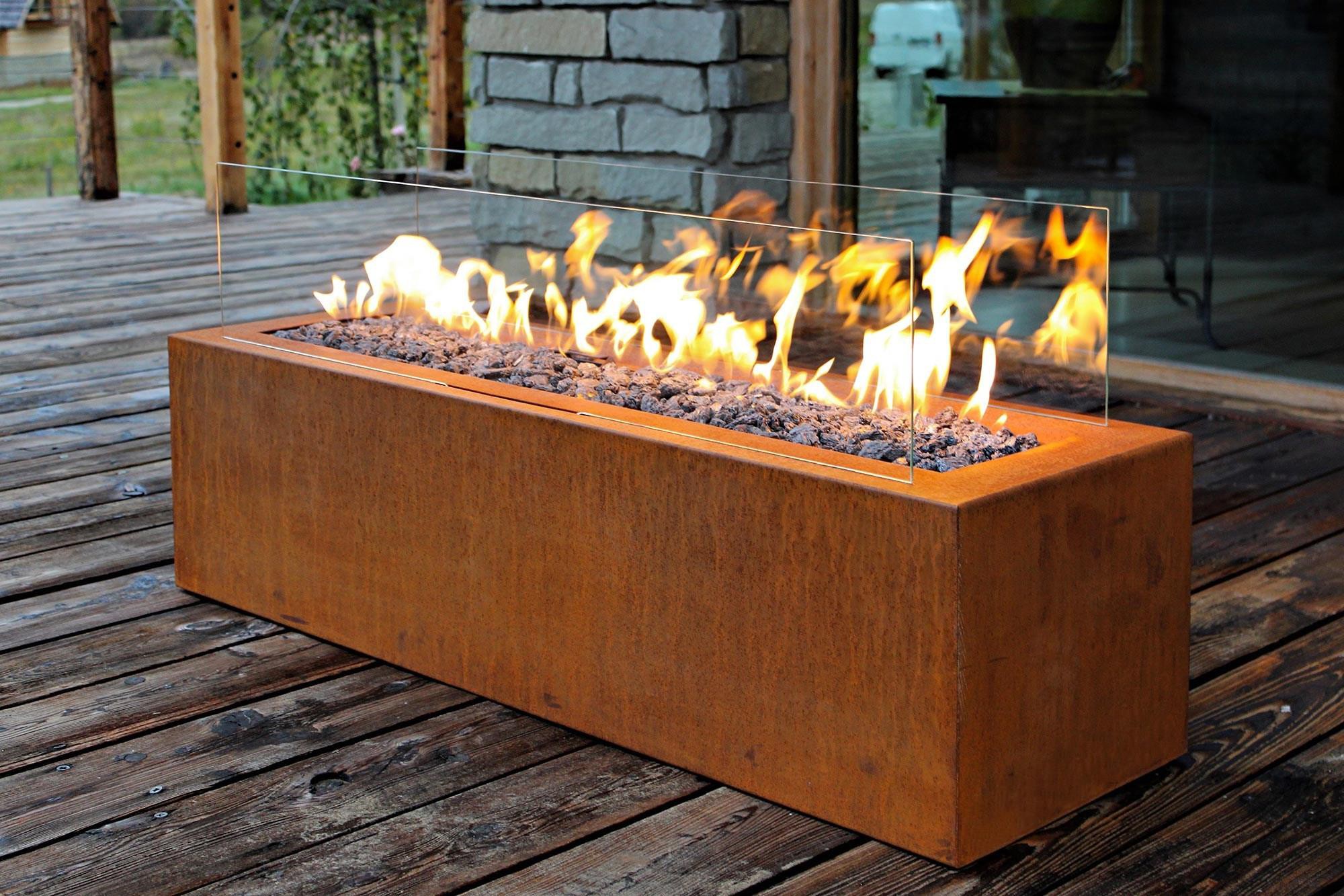 Corten-gas-fireplace-Galio