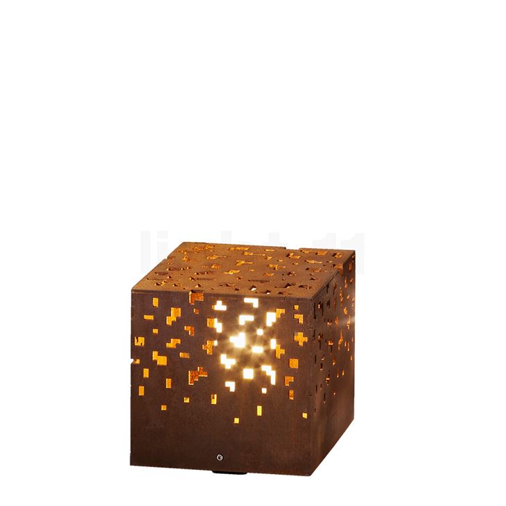 Corten Square Garden Light