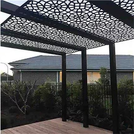 Corten Garden Gazebo For Patios